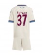 Ajax Josip Sutalo #37 Alternativní dres pro děti 2025-26 Krátký Rukáv (+ trenýrky)